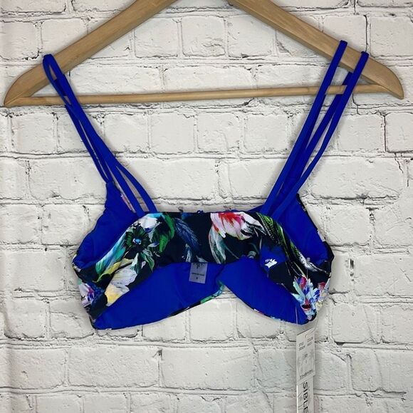 TiniBikini Women’s Reversible Floral Bikini top size small - Picture 4 of 5